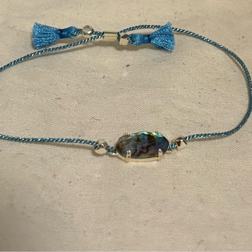 Kendra Scott Blue Stone Adjustable Bracelet